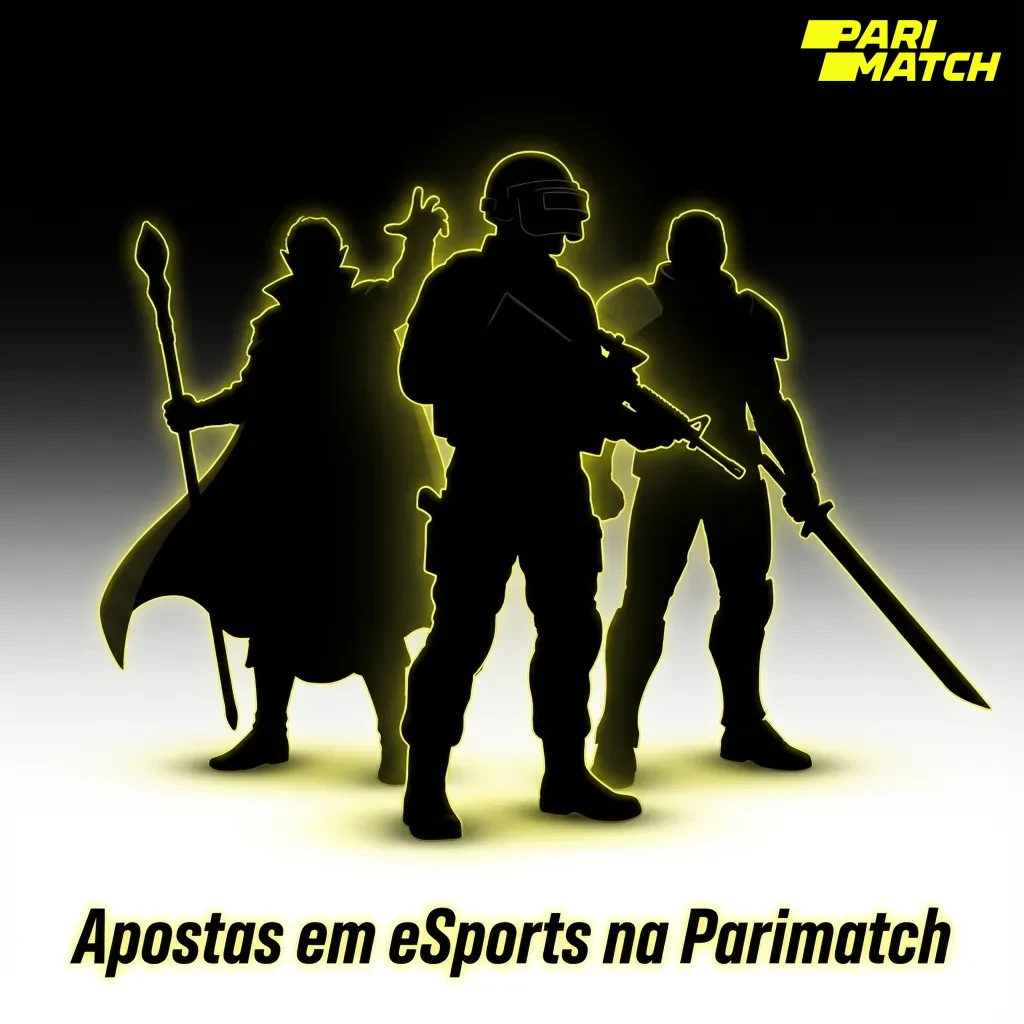 Tela da Parimatch exibindo apostas em eSports como CS2, Dota 2, LoL e StarCraft II com mercados ao vivo e pré‑jogo